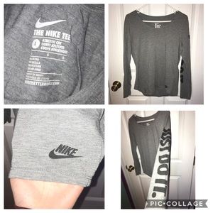 The Nike Tee, grey & large
